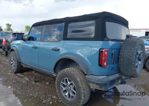 2021 Ford Bronco Badlands z USA, uszkodzony, nr VIN 1FMEE5DP0MLA98734